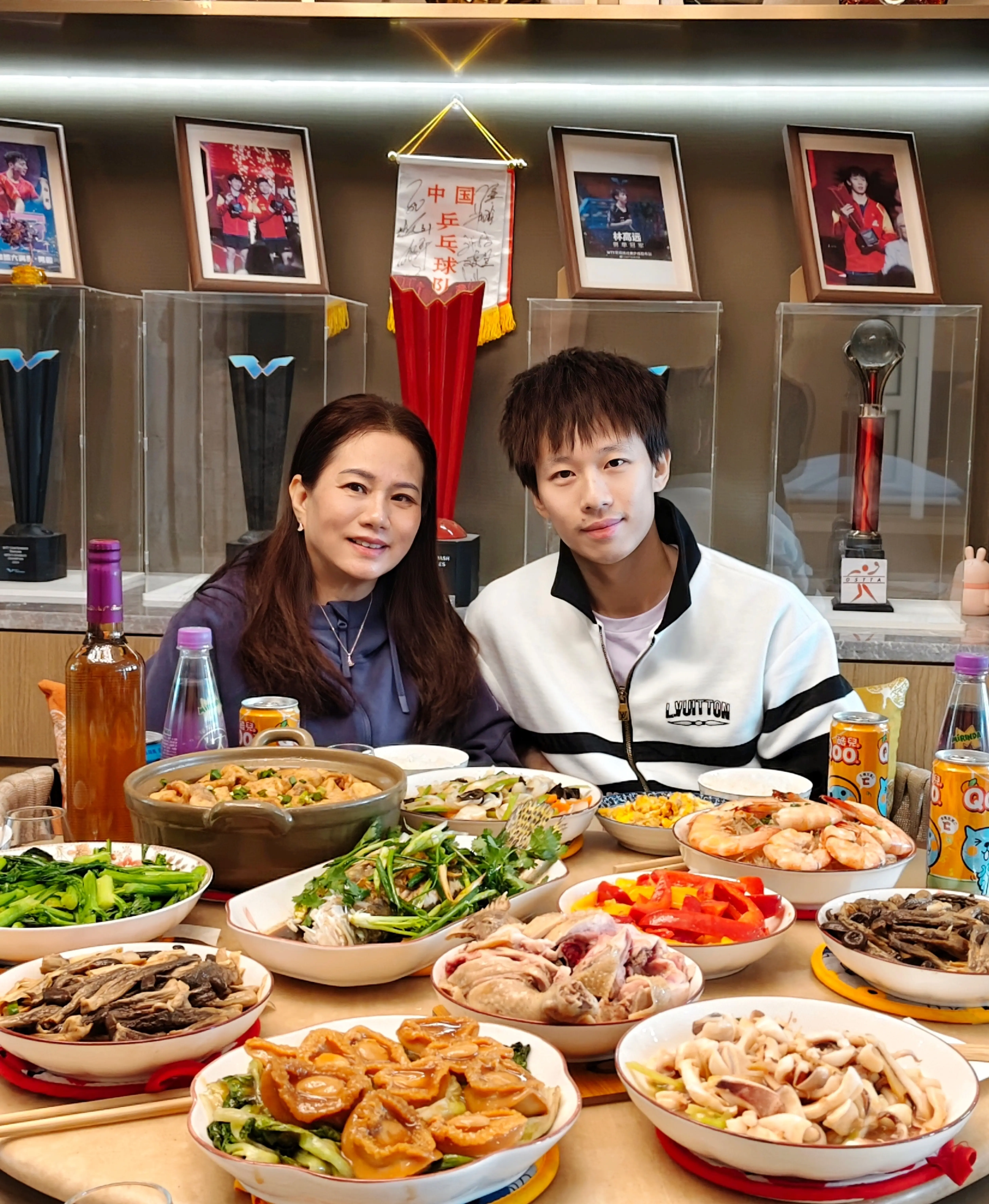 过年喝了阿妈靓汤，贡献了一道炒鸡蛋，大家新年快乐🎉