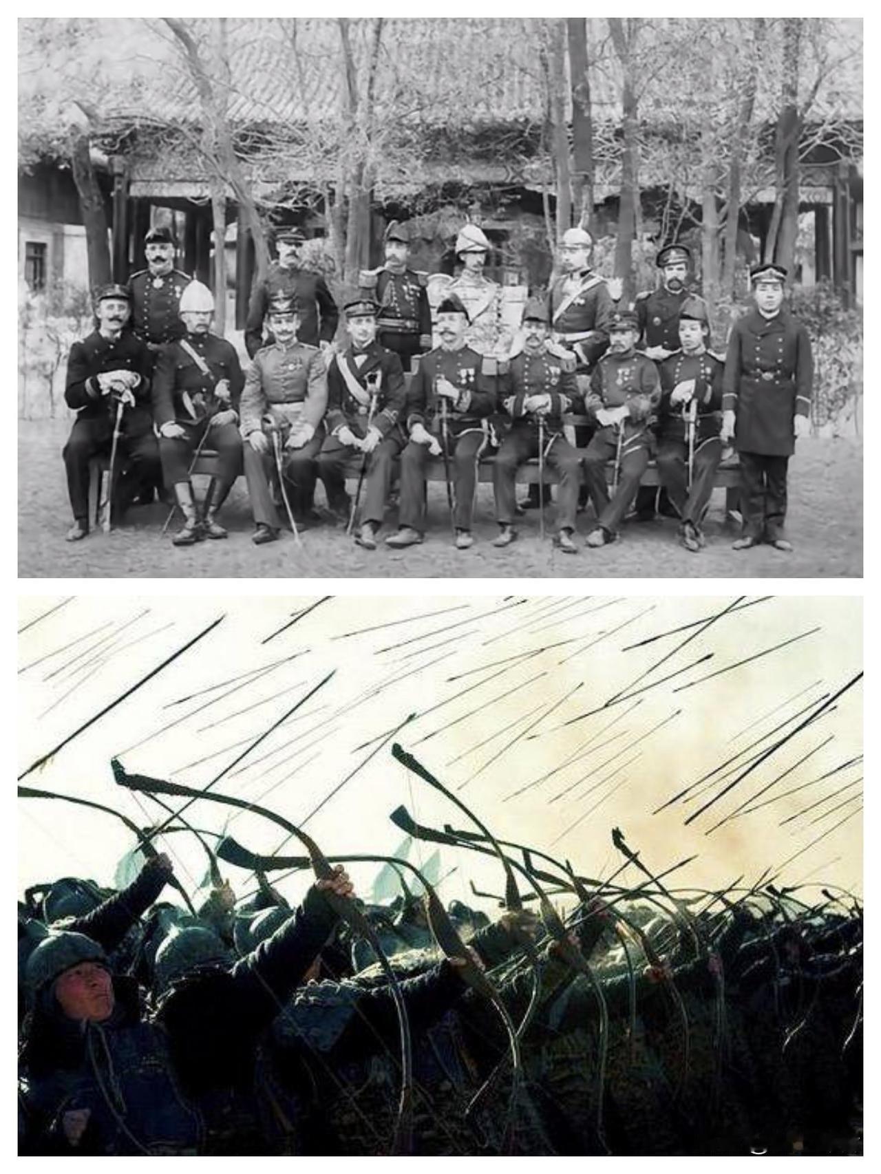 如果当年不到2万人的八国联军遇到的是大秦军队，那么八国联军还能攻入北京吗?