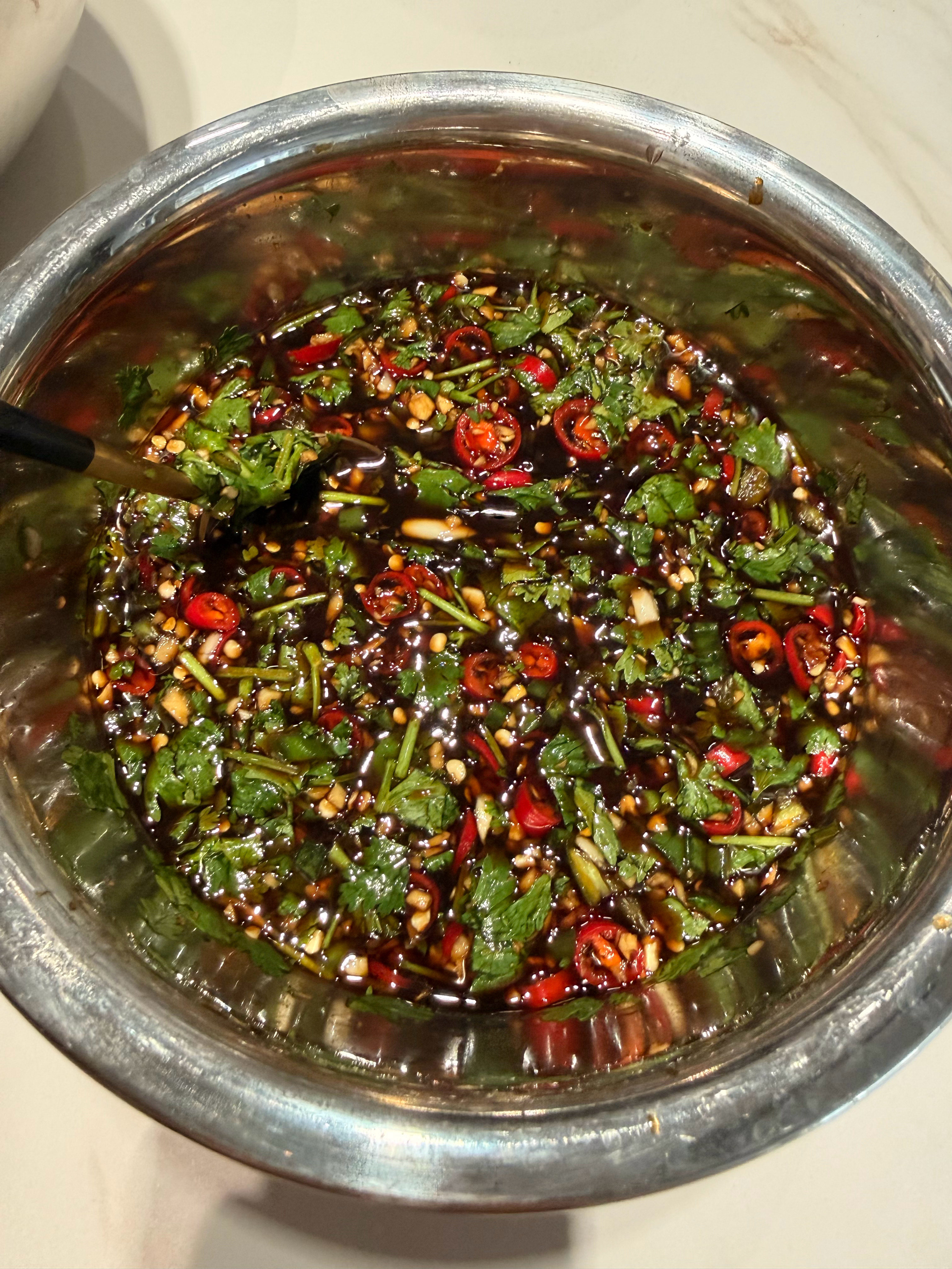 全宇宙乃至全世界，我调的料汁蘸🦐最好吃！ 