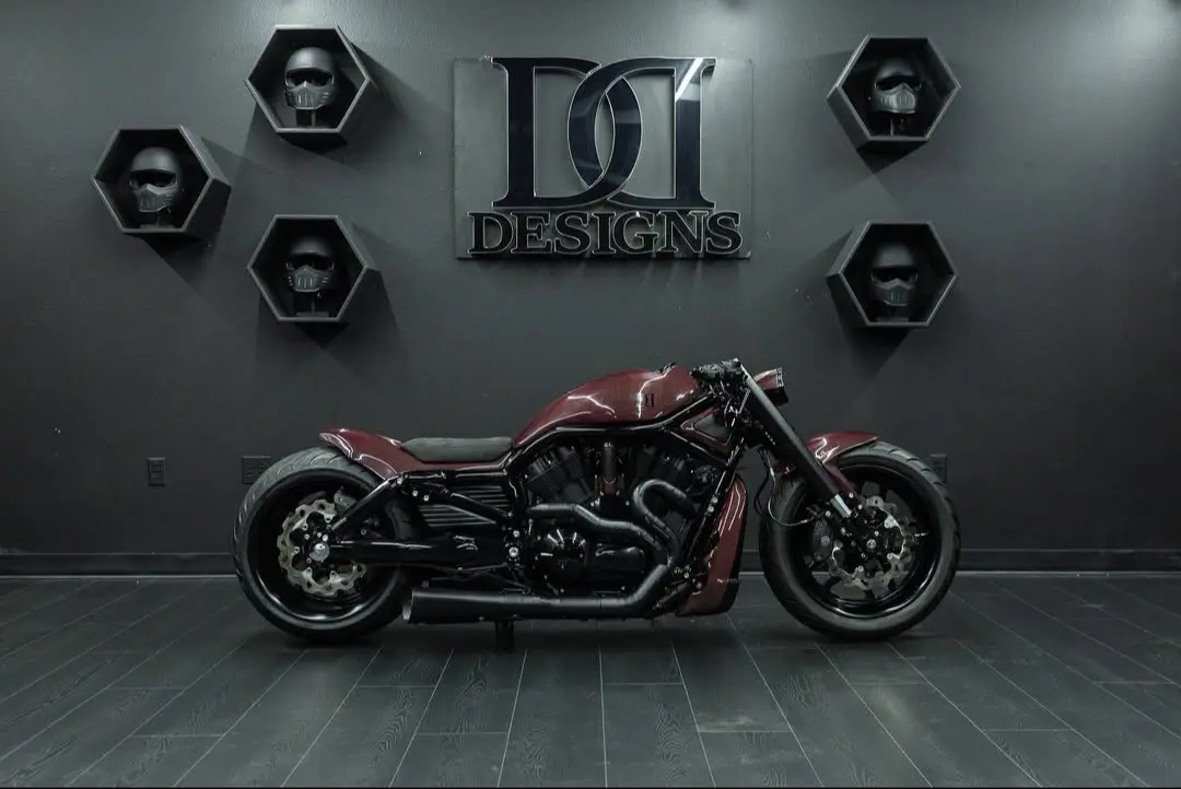 红色碳纤维 330轮胎 气动减震