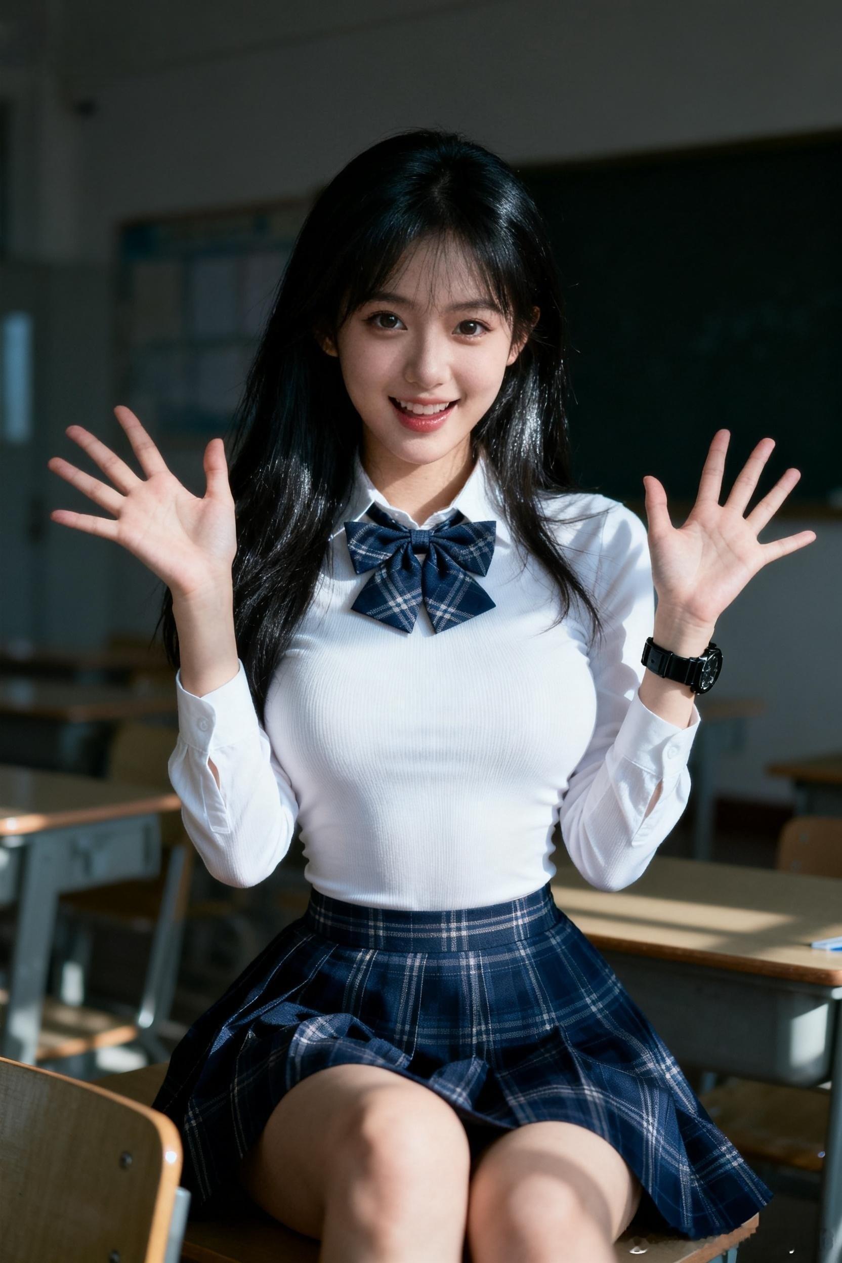 就问你可不可爱？你喜不喜欢！今天很早，居然一个人都没有！那就不要怪我发一下疯啦！