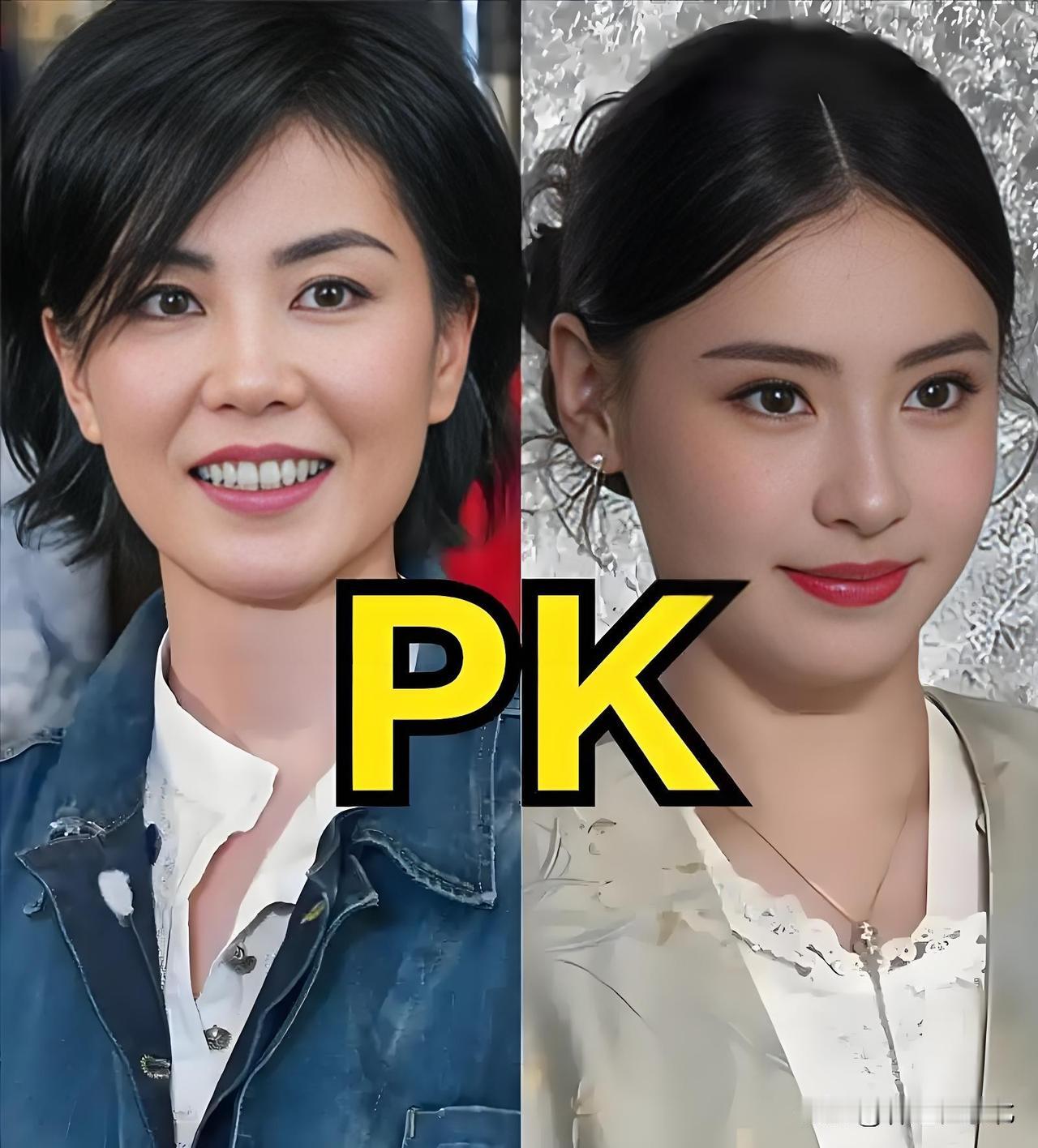 这两位女明星，你喜欢哪一个？看看你的眼力女明星超级美