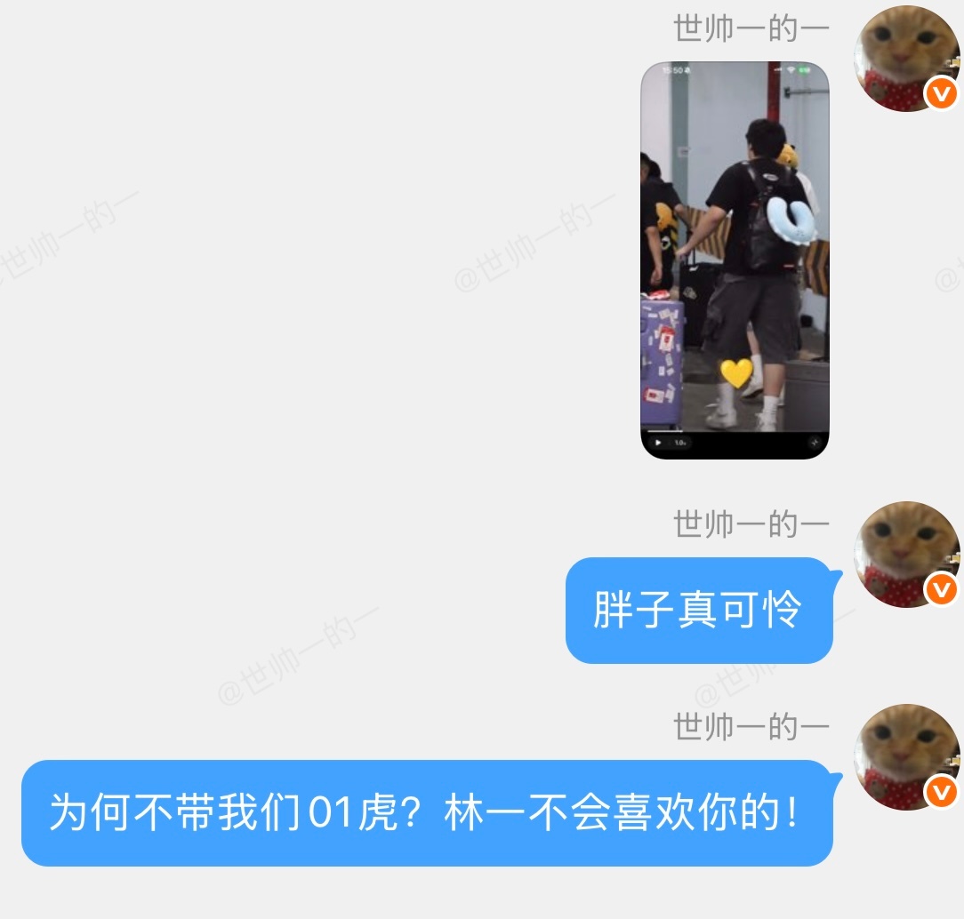 不带01虎的注意了，01虎大王不会原谅你 