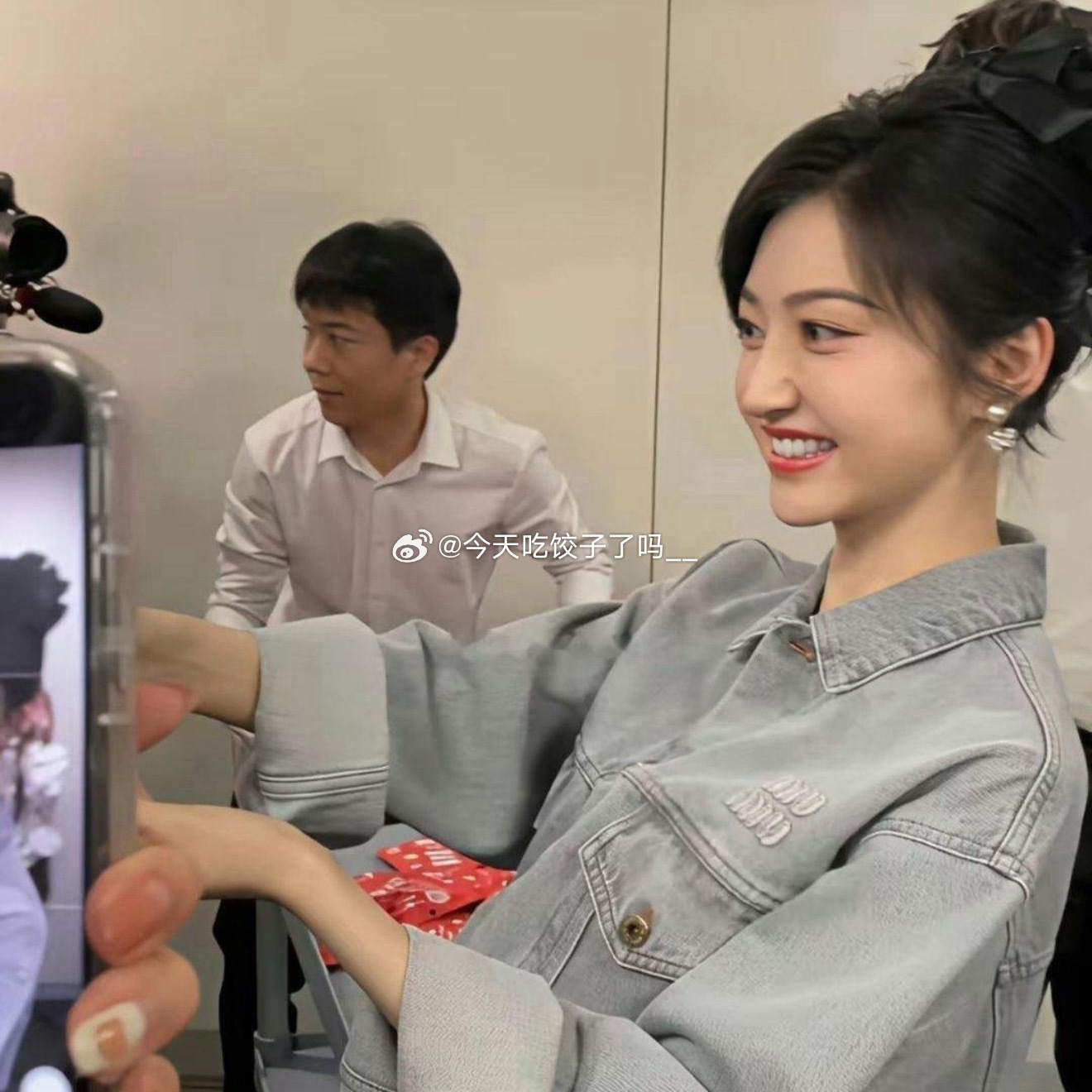 我的妈 景甜现实美得好恐怖啊 ​​​