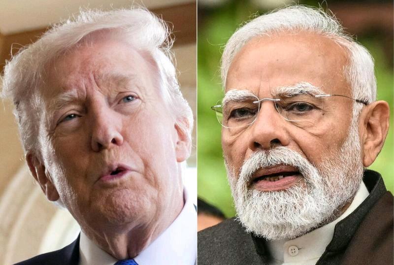 美国总统特朗普宣布与印度达成一项贸易协议，并将美国对印度商品的关税从25%降至1