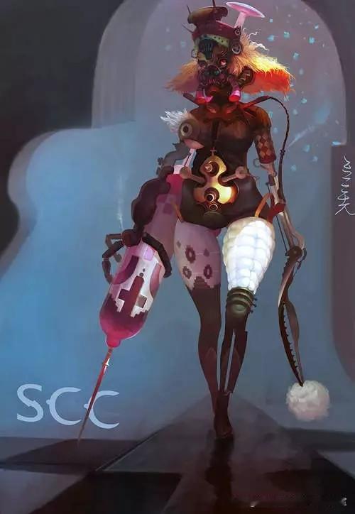豆三先插画欣赏01