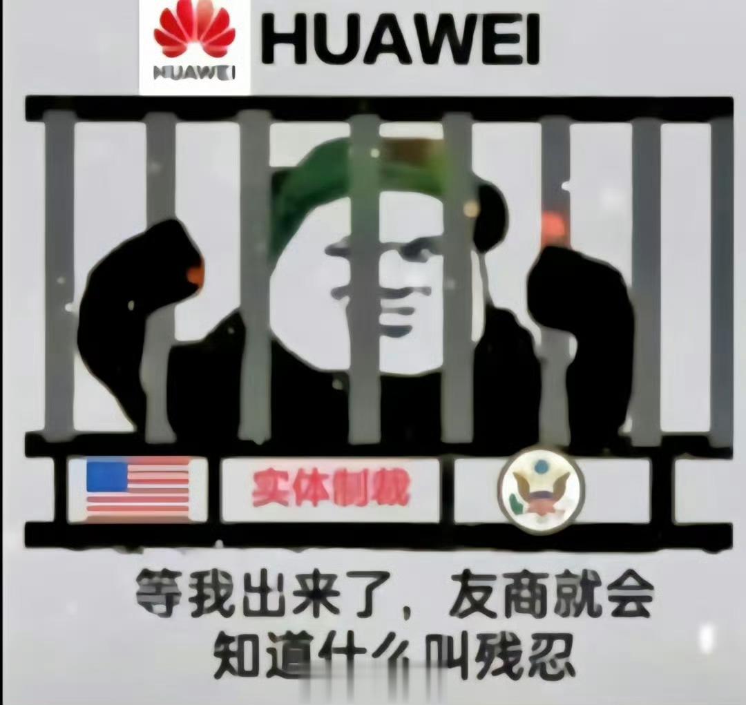 以前我觉得这是个表情包，现在我才明白这是事实啊华为：等我出来了，友商就会知道什么