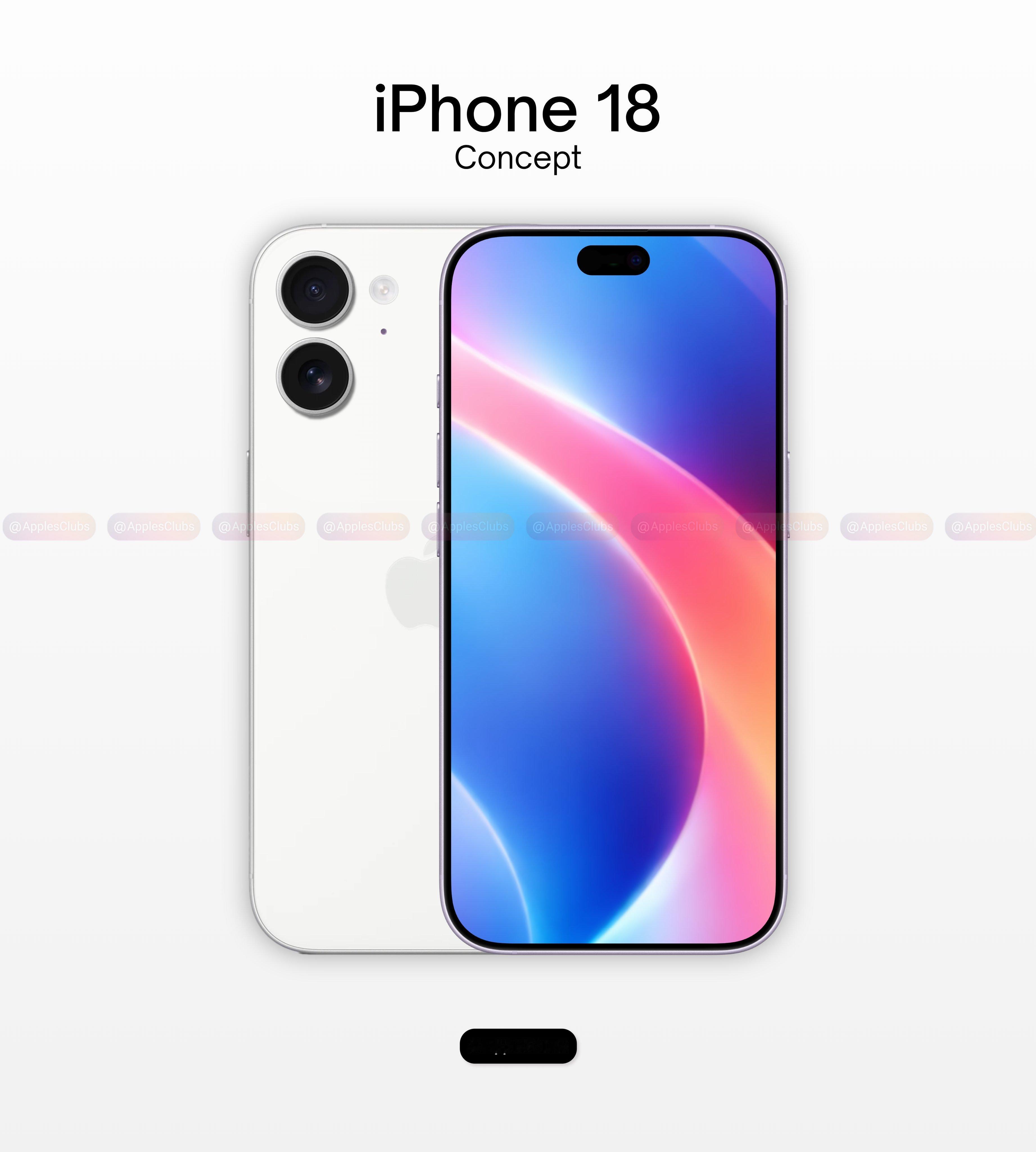 iPhone 18渲染图，大家觉得怎么样？ 