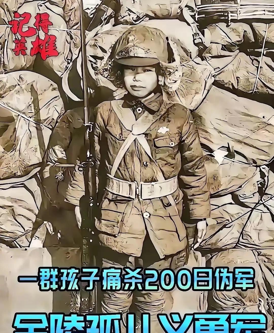 南京沦陷后，一支由几十个抗日烈士孤儿组成的部队，在两年零三个月里，击毙200多名