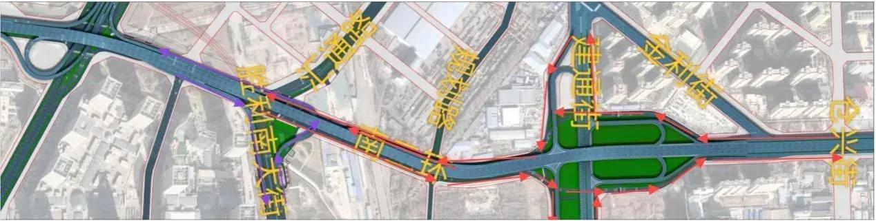 南二环（胜利南大街—仓兴街）辅路连通工程将于7月31日18:00实现通车
南二环