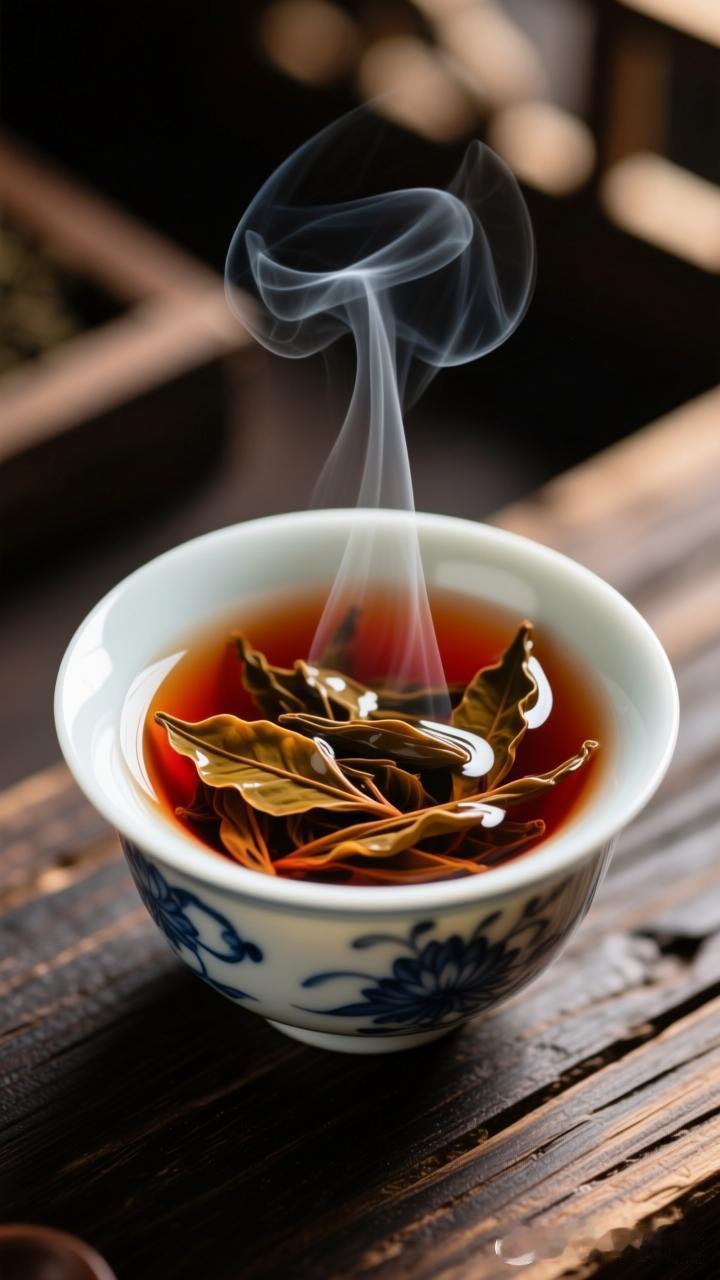 记得古人诗词里，茶常与冬日相伴。比如杜耒那句“寒夜客来茶当酒，竹炉汤沸火初红”，