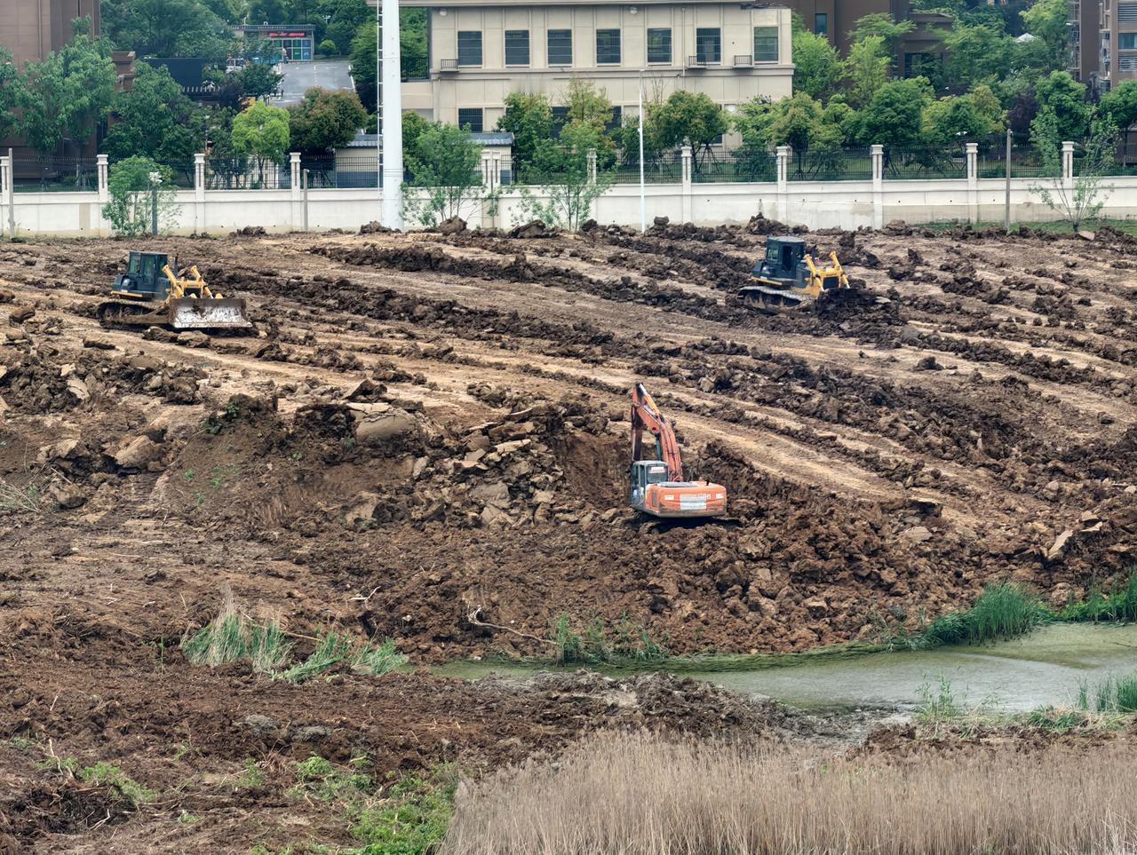 高新区速度真快，中安创谷五期规划刚刚公示就已经开始动工了。