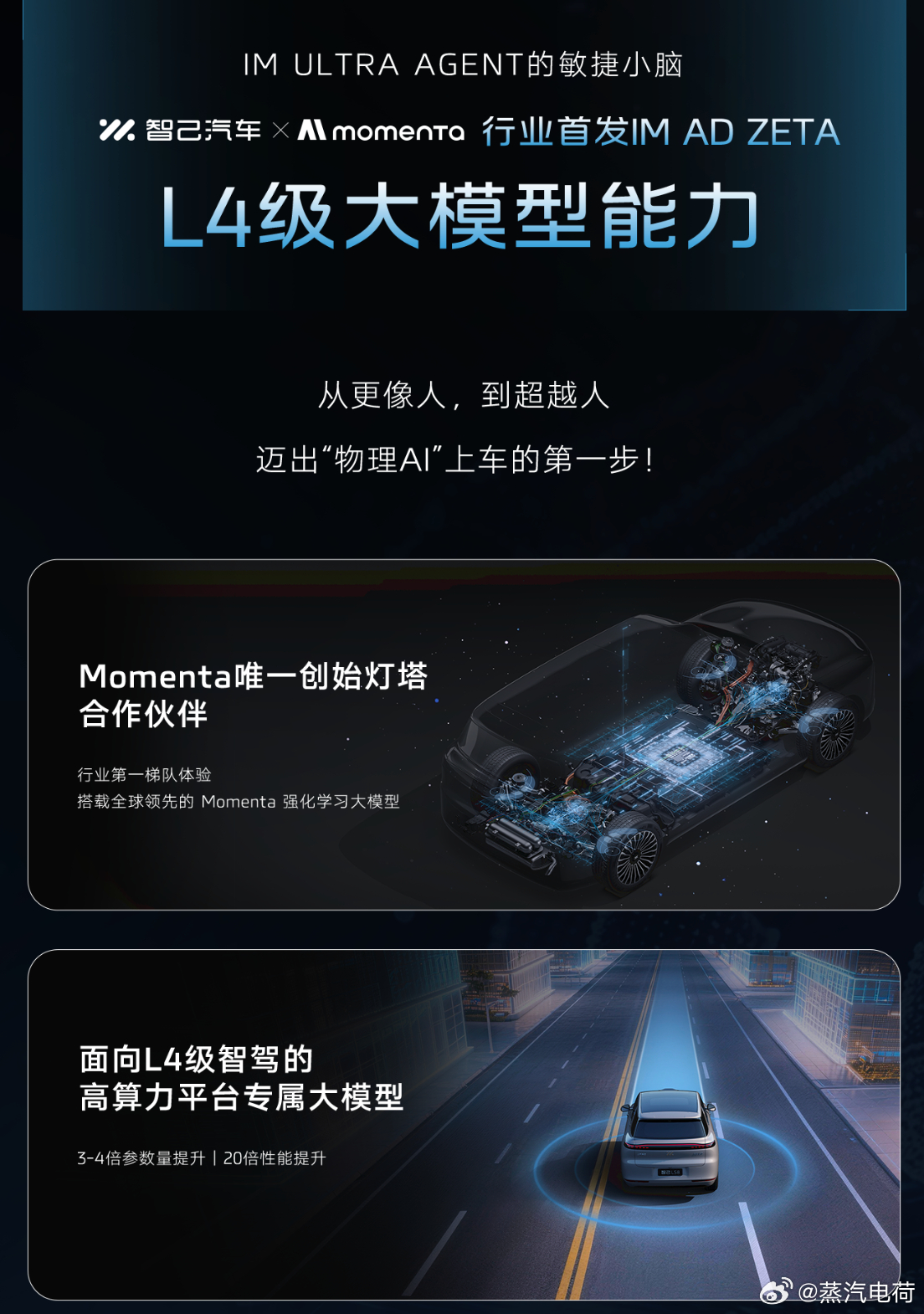 智己今天宣布智己LS8会在3月26号预售，核心就是2条，千问大模型上车、宣布与M