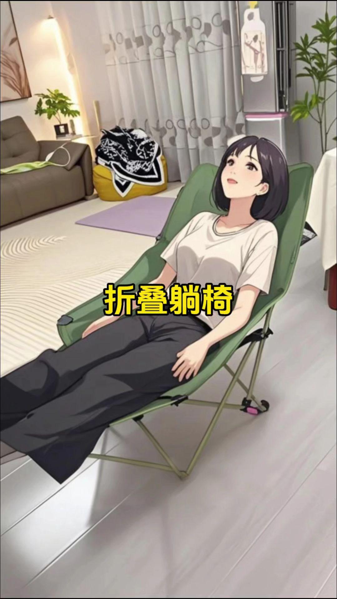 户外露营装备 折叠躺椅 露营装备