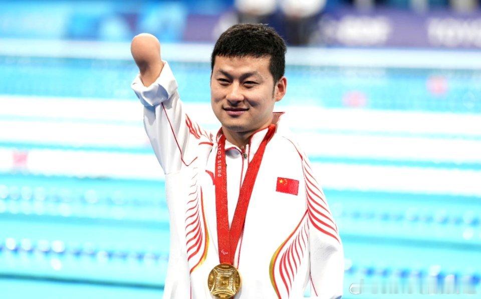 #2024年巴黎残奥会# 游泳六天中国队再获4🥇金3银🥈3铜🥉男子50米蝶
