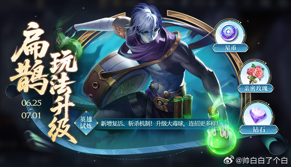 扁鹊玩法升级以后强度如何？能上ban位的程度吗？王者s44新赛季不拘命格王者荣耀