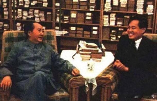 毛主席高瞻远瞩，杨振宁光耀中华！
1973年，毛主席与世界顶尖物理学家杨振宁坐而