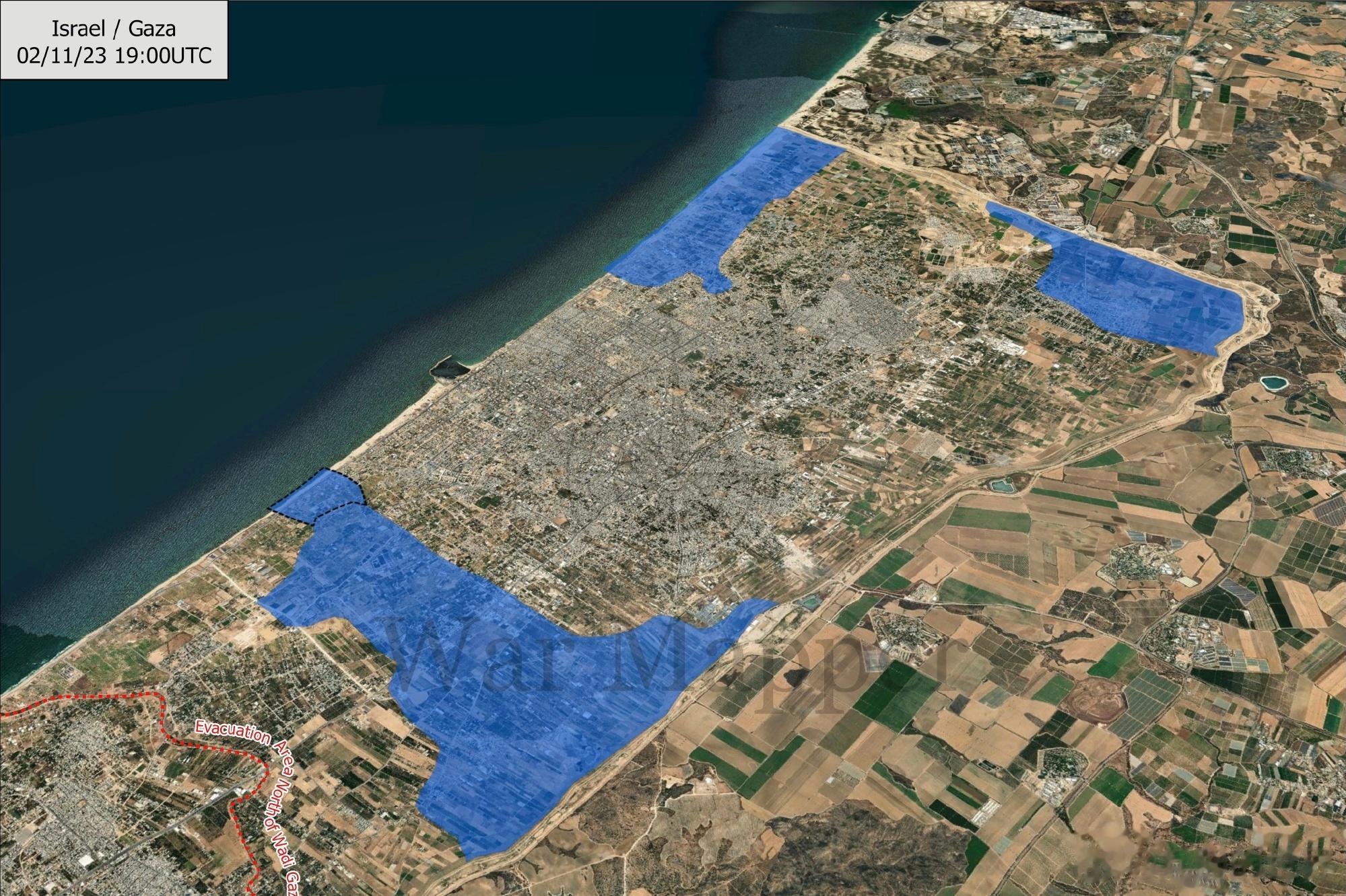 以军发言人消息，已经完成第一阶段目标，进入加沙的以军地面部队分三个方向进攻，其中