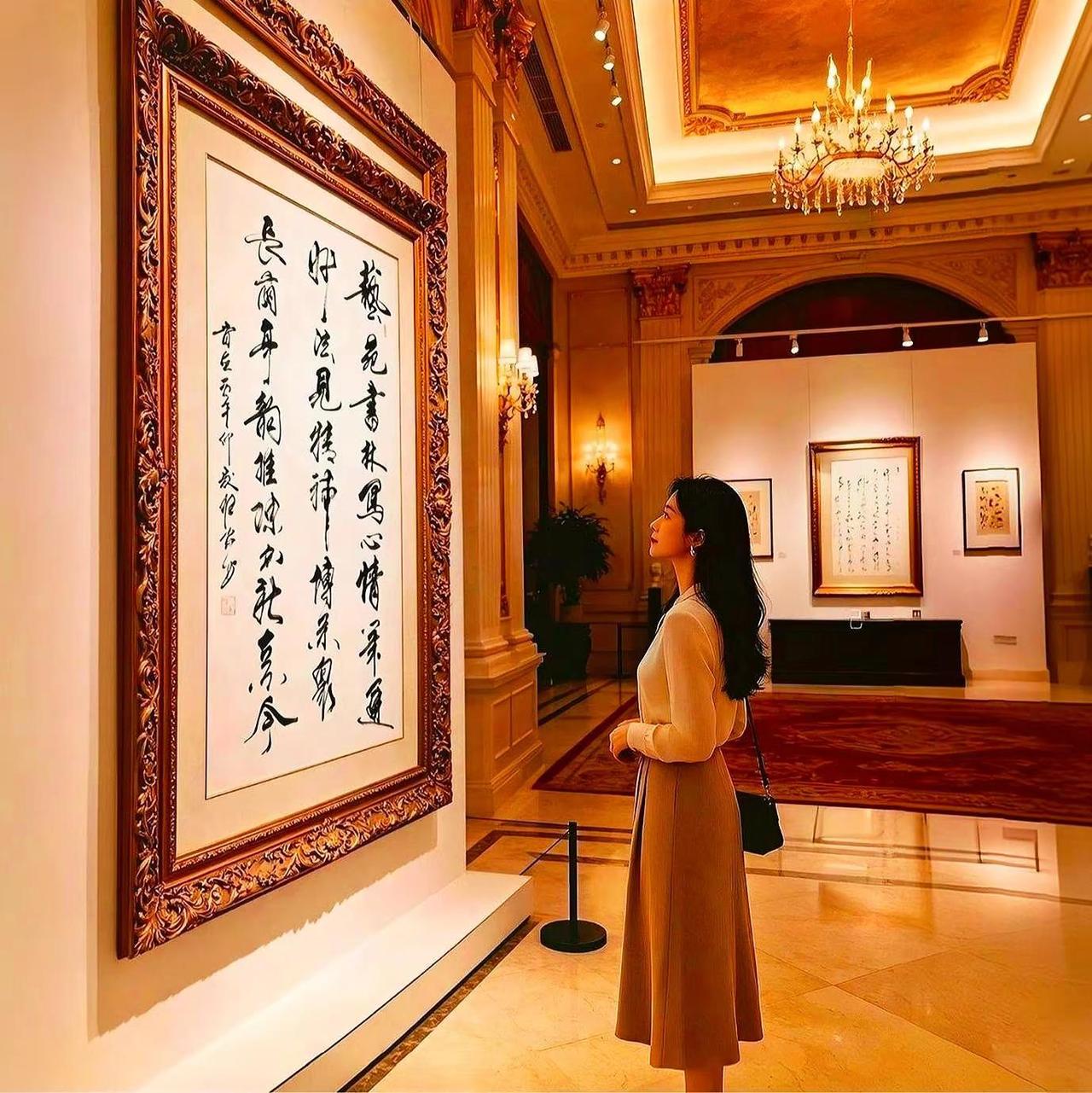 维安原创书法作品。书法看展 书法艺术展 书法美术馆 书法艺术的殿堂
