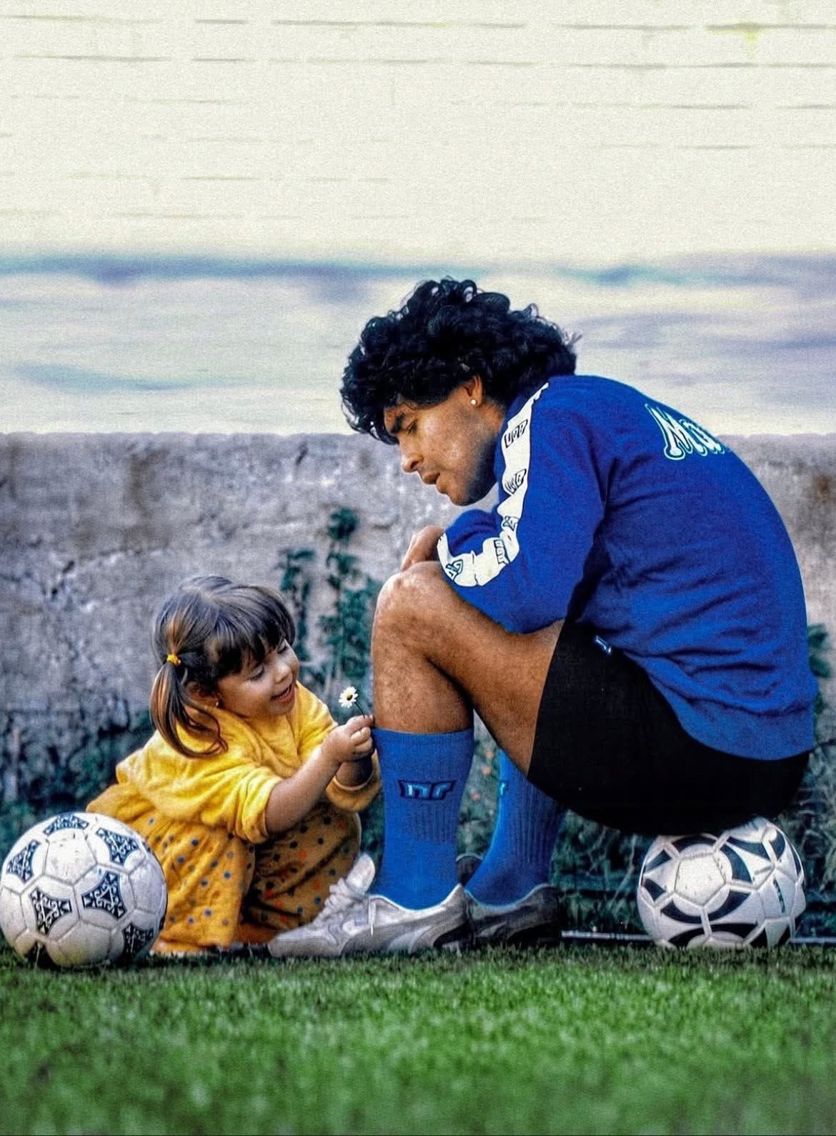 马拉多纳，铁汉柔情马拉多纳