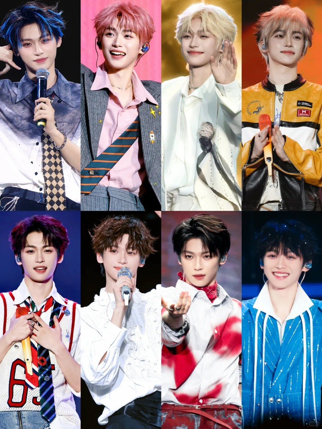 梓渝发色调色盘梓渝 红发 梓渝今天武汉演唱会不知道会是什么惊喜发色呀，毕竟小梓渝