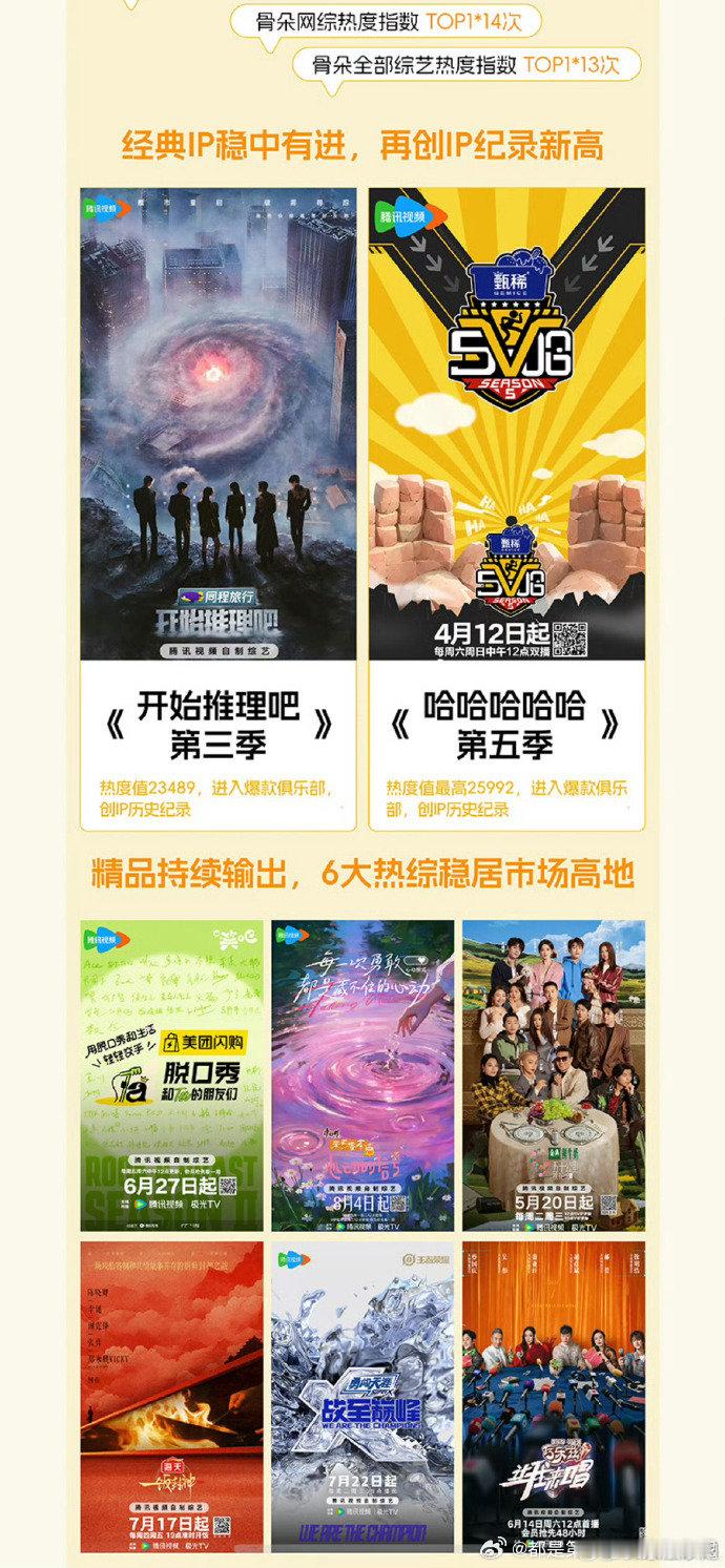 鹅综简直是综艺宇宙，不同风格任你挑，每天换个 “饭搭子”，快乐无缝衔接。只是好奇