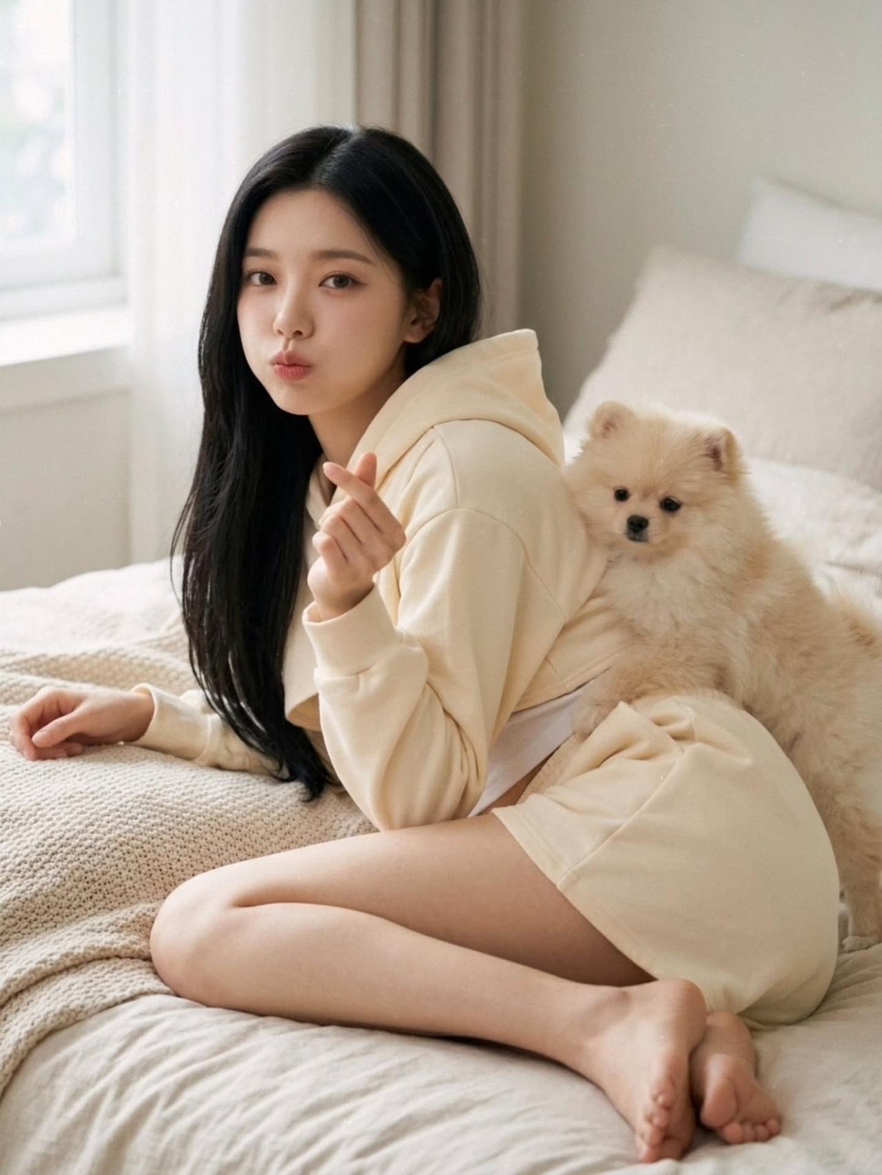今年春天最想实现的心愿慵懒午后，与萌宠共度温馨时光🐾💕