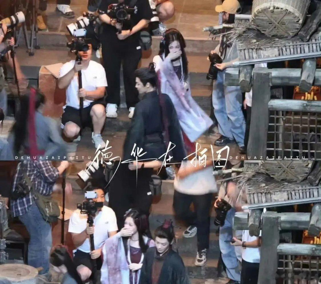 震惊  长生骨男女主第一次同框 
