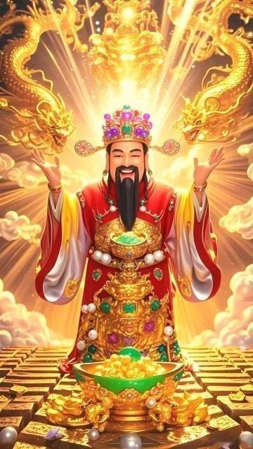 财神驾到，一接就旺💰💰💰☁️☁️☁️🔥🔥🔥  