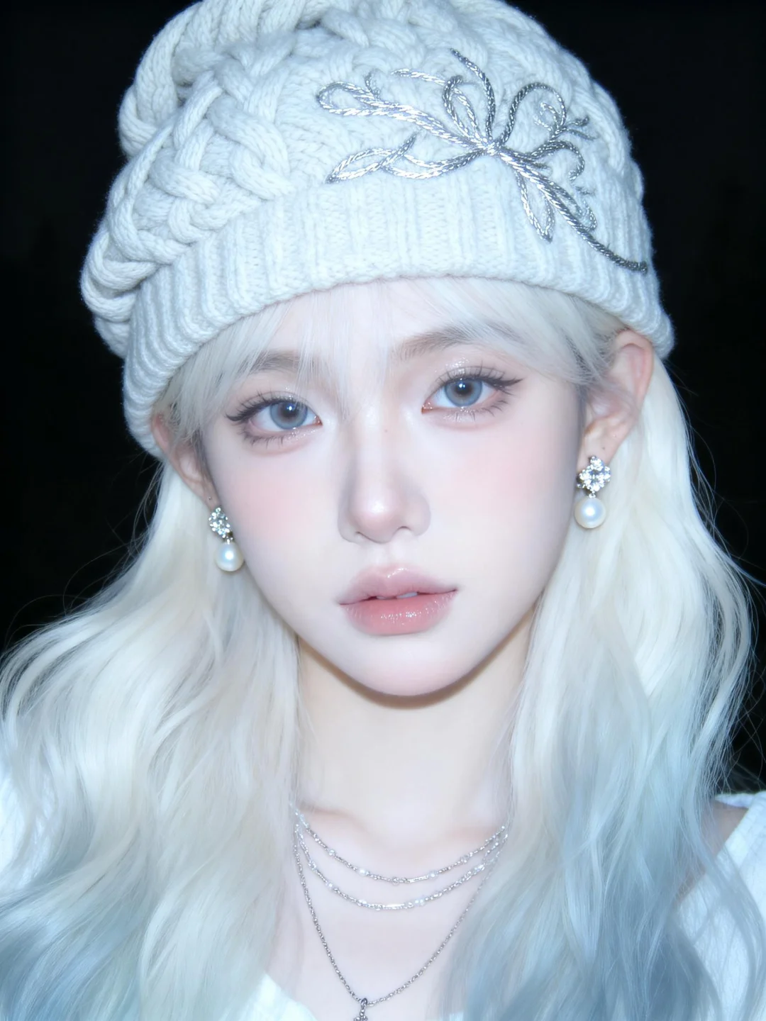 0 成本✨清冷白月光写真