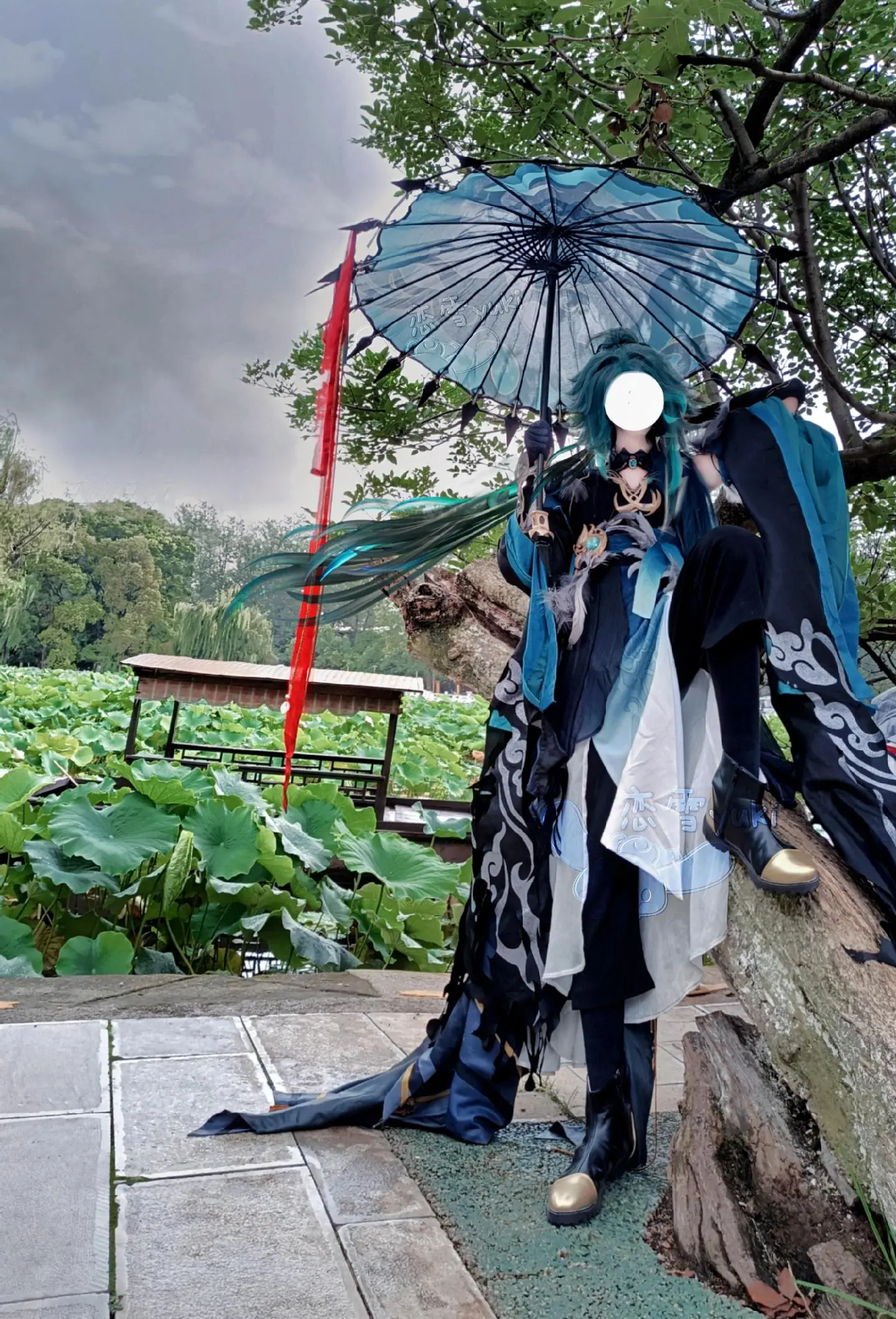 朝来寒雨几回眸，你在哪一方停留。 喵屋帝江魈魈cos