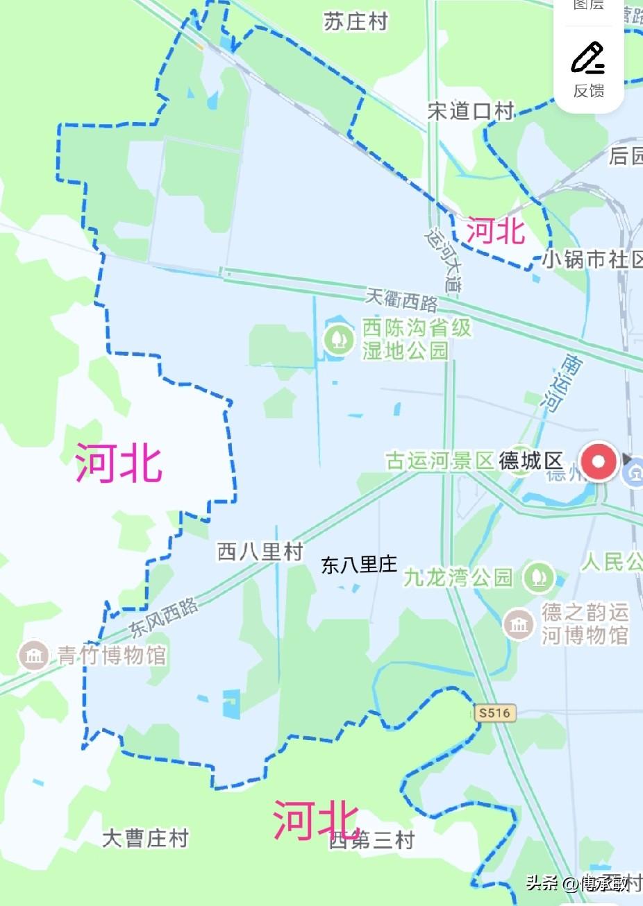 西八里庄是德县时期的南八里庄么，也叫卢家八里庄，东八里庄是以前的罗家八里庄么？查