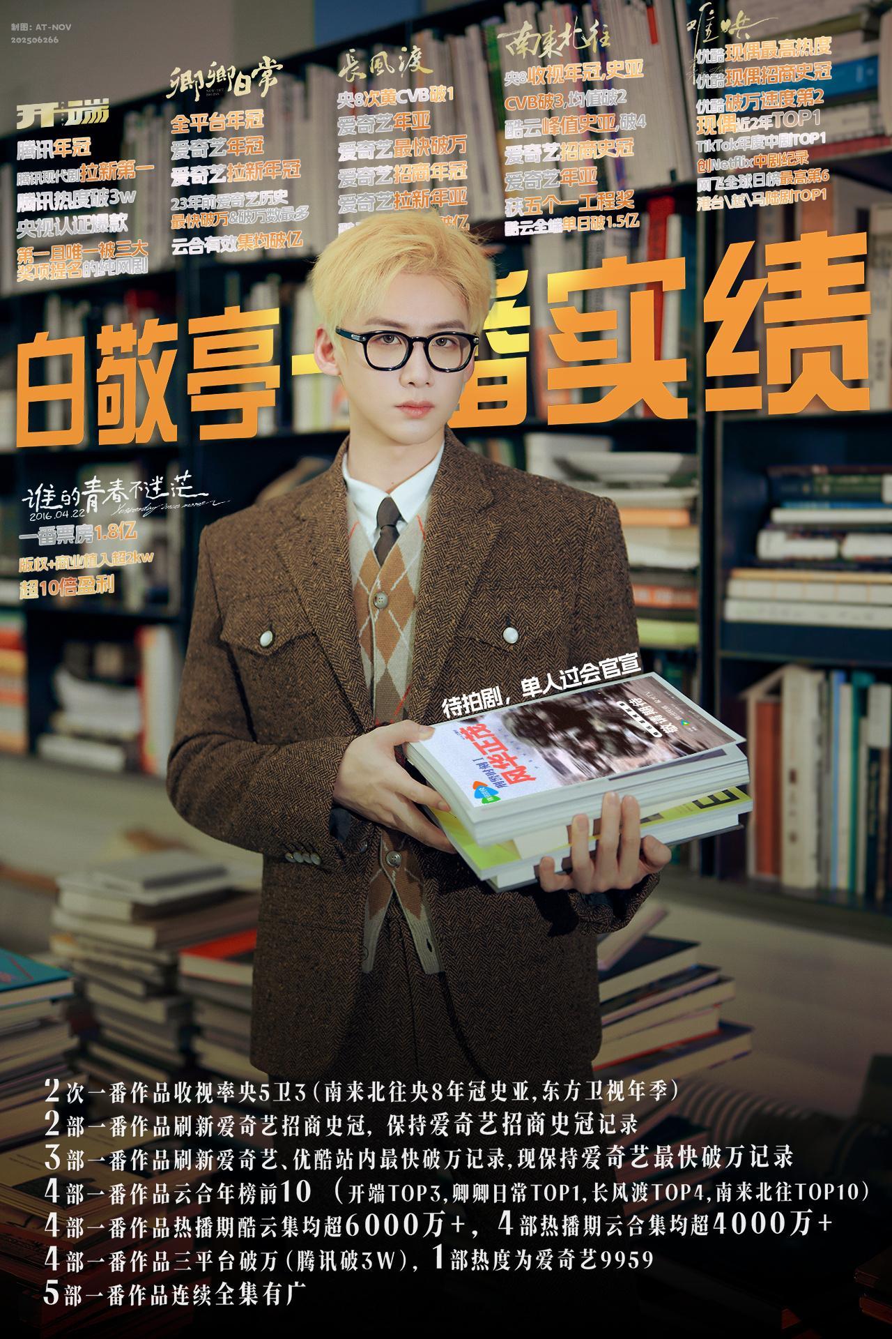 白敬亭家产出审美 好吸引人[指定能行] ​​​