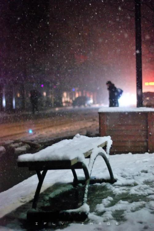 《下雪夜的沉思》
 在这寂静的下雪夜，
雪花纷纷扬扬地飘洒，
像是天空派出的信使