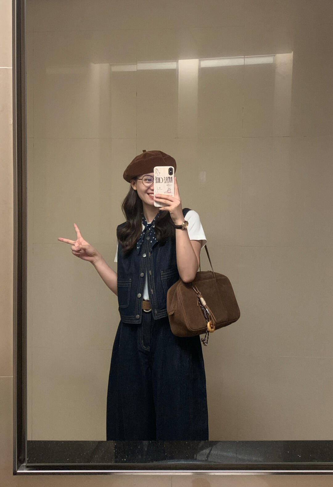 🤎💙复古味儿色调看着好舒服呀～