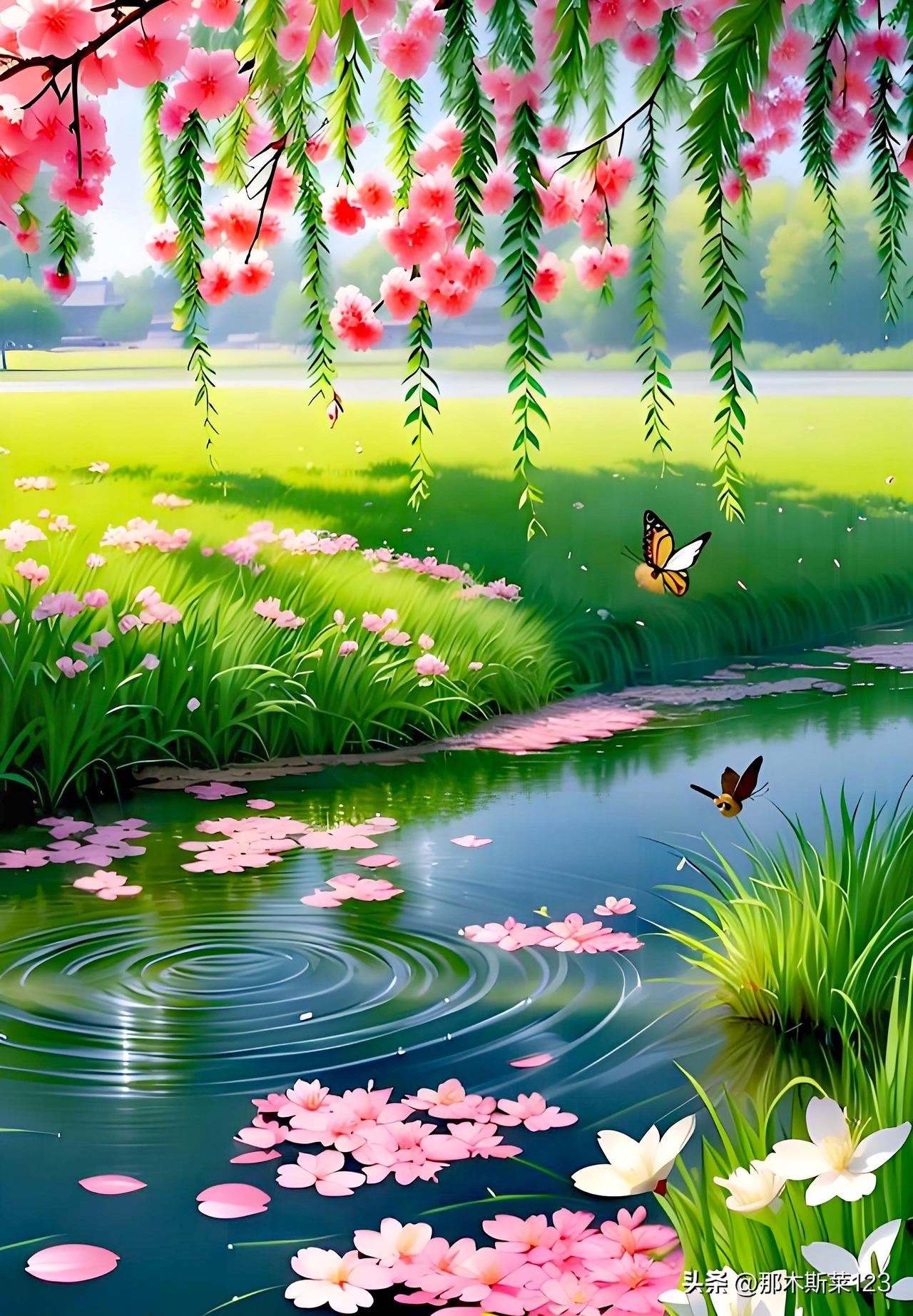 上联:弹琴邀月色(头条)
下联:作画绘春光(原创)
(网图侵删)