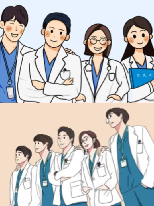 终于看到90后新生代医生群像了❗