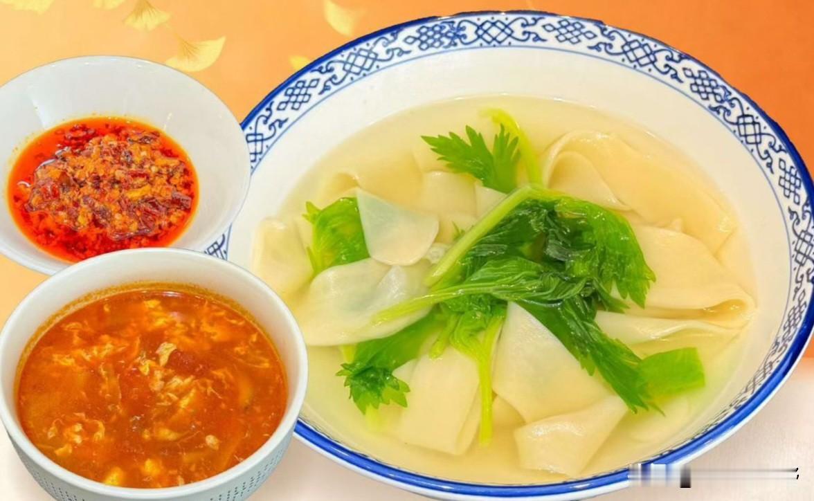 西安艳阳天西府饭的秋色正艳春光臊子面 陈仓臊子面 农家汤臊子面 西府面皮 秦川肉