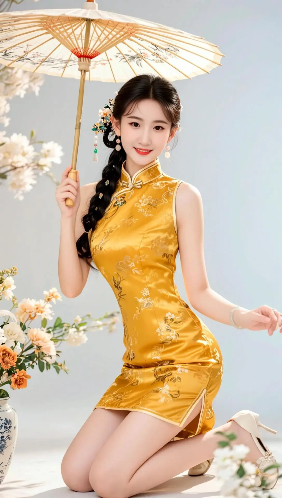 AI旗袍古韵写真 ai创作