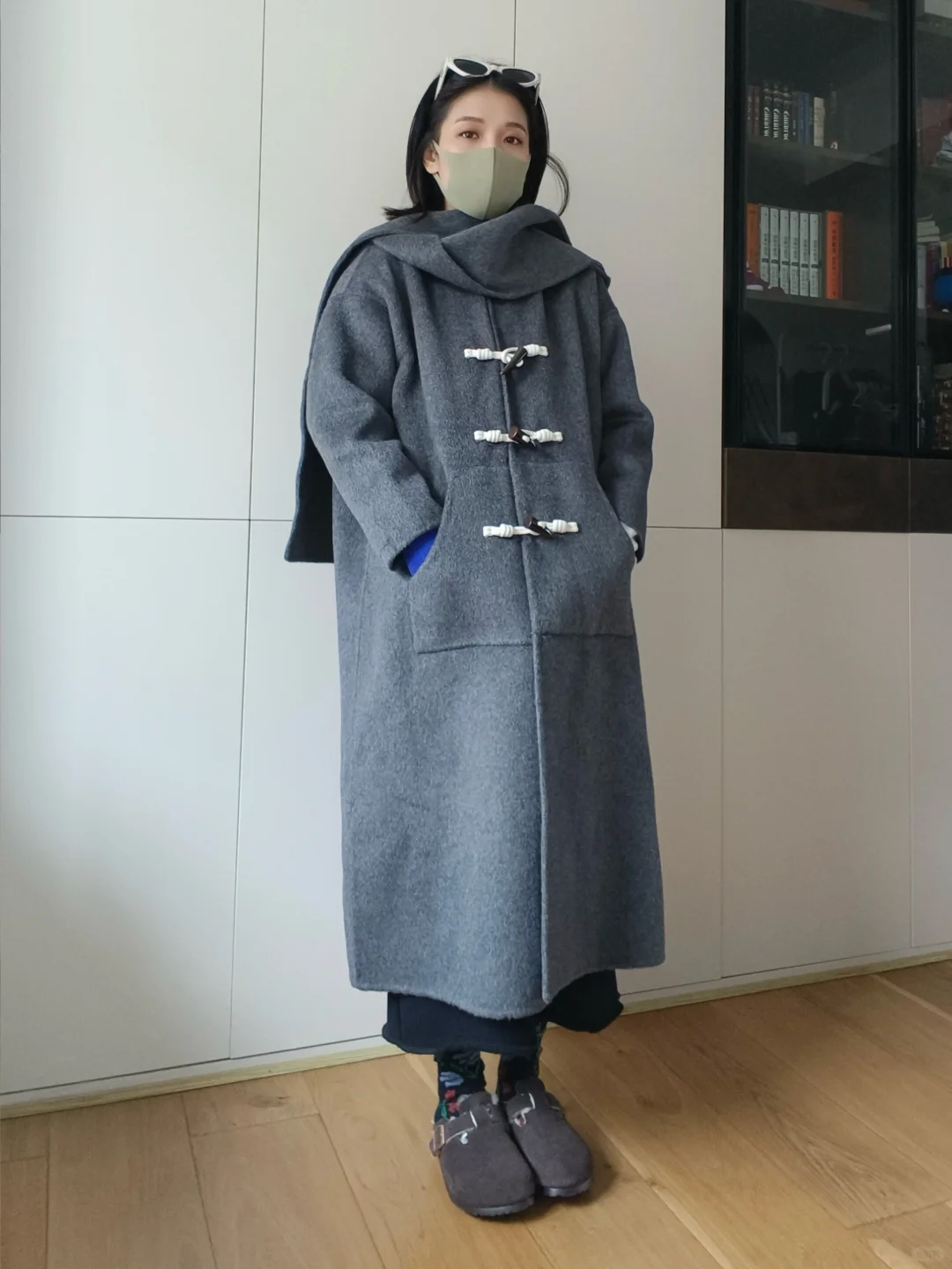 牛角扣大衣的一天
