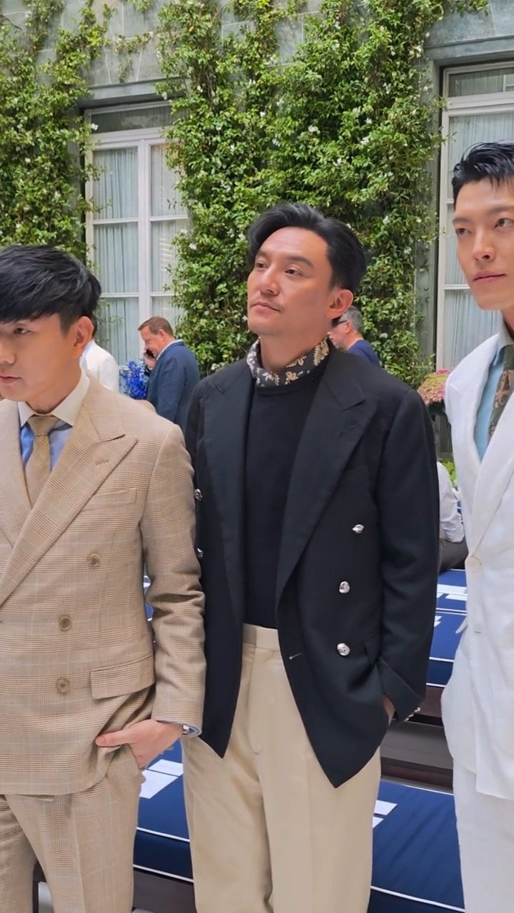 林俊杰张震金宇彬同框林俊杰张震金宇彬同框，三人三色 