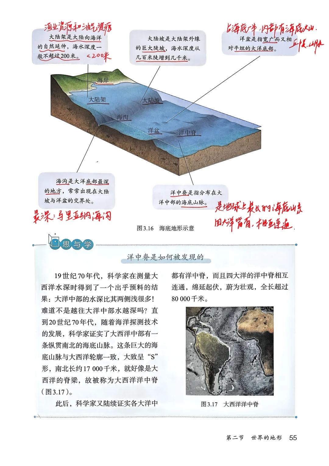 新人教版备课｜3.2 世界的地形