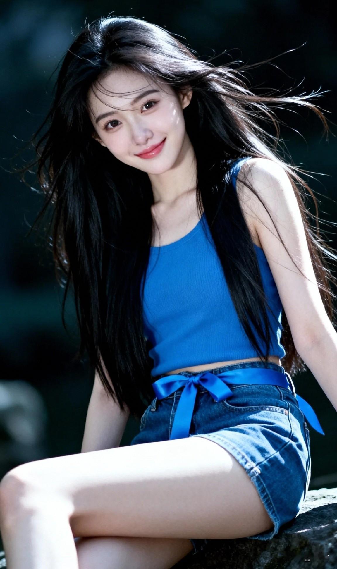 所谓网感脸 
大概就是三分甜度
+七分故事感