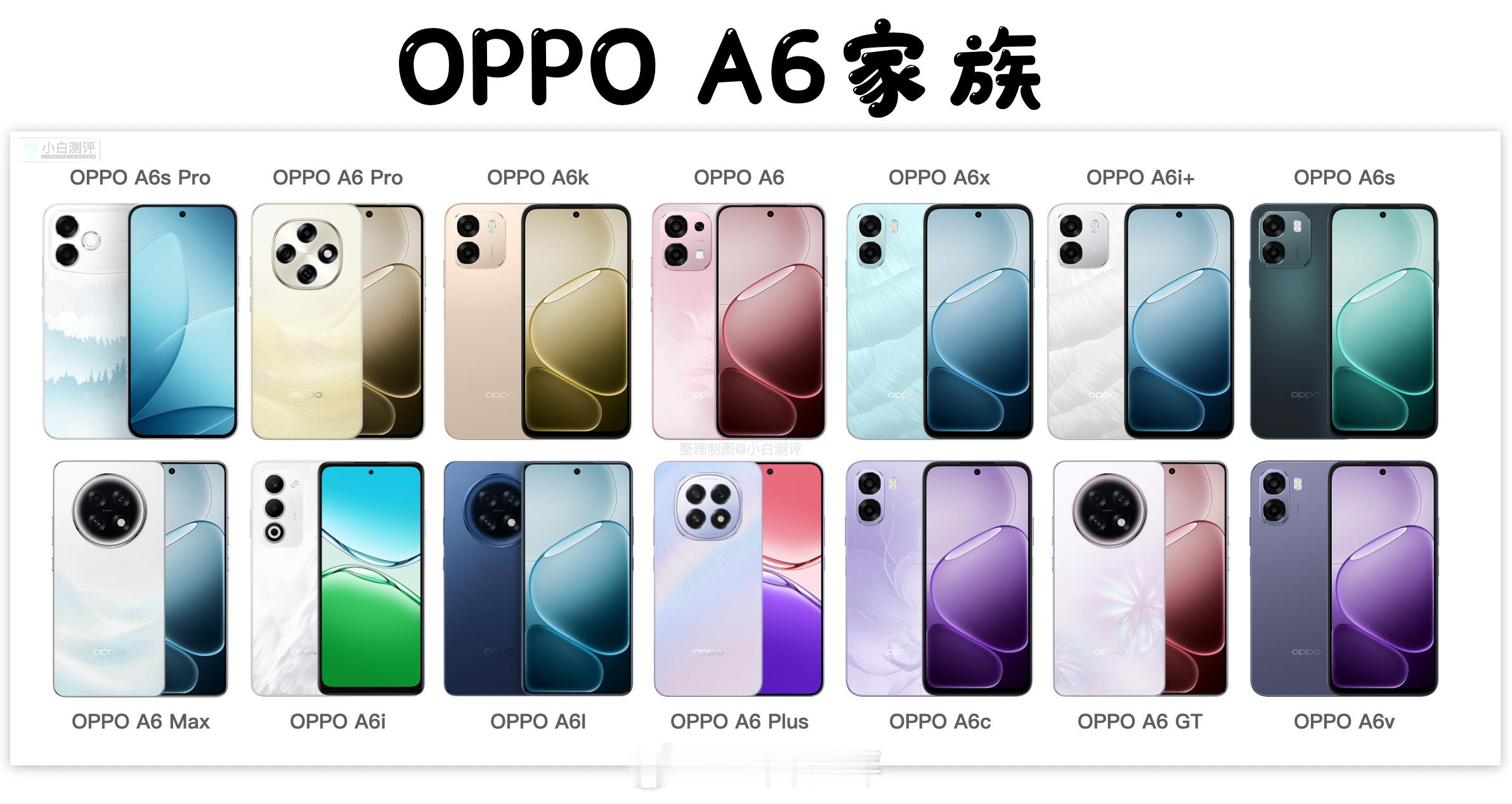整理下OPPO A6大家族的成员有在用A系列的吗有点东西