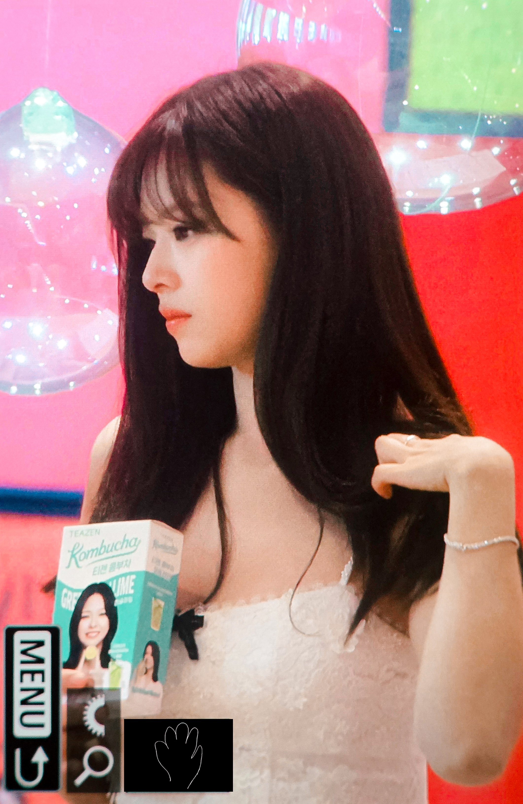 女神的绝美侧脸 