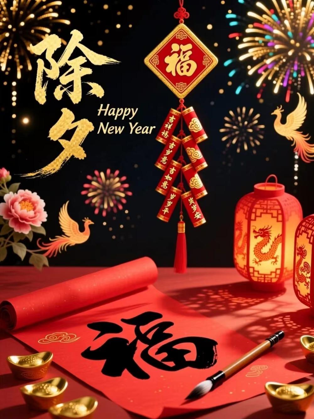 马到成功福禧寿，
一马平川路路通，
人强马壮身体好，
车水马龙好运来！

恭祝马