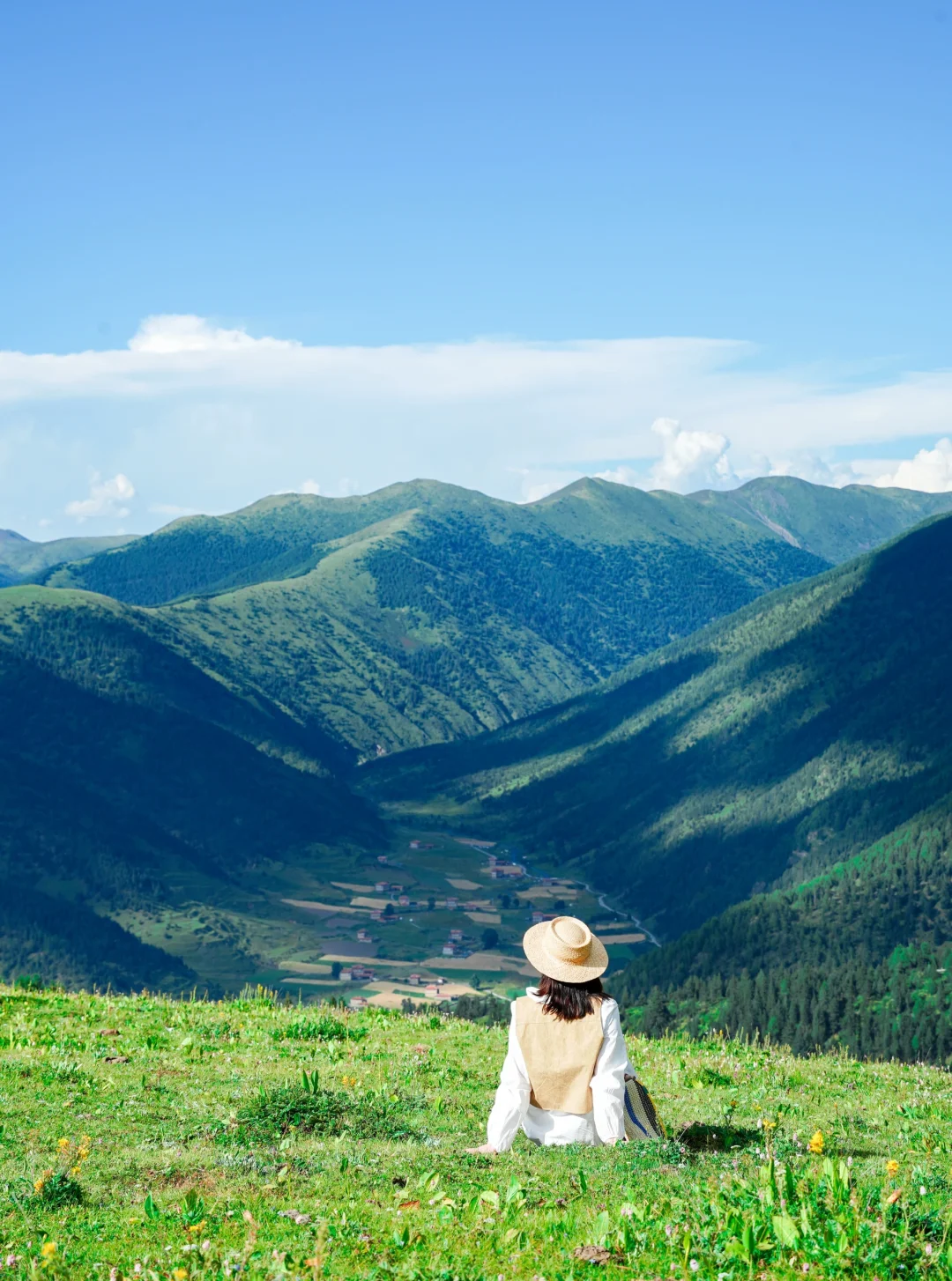 没去瑞士！在川西泽桑拉空中花园！太震撼了…