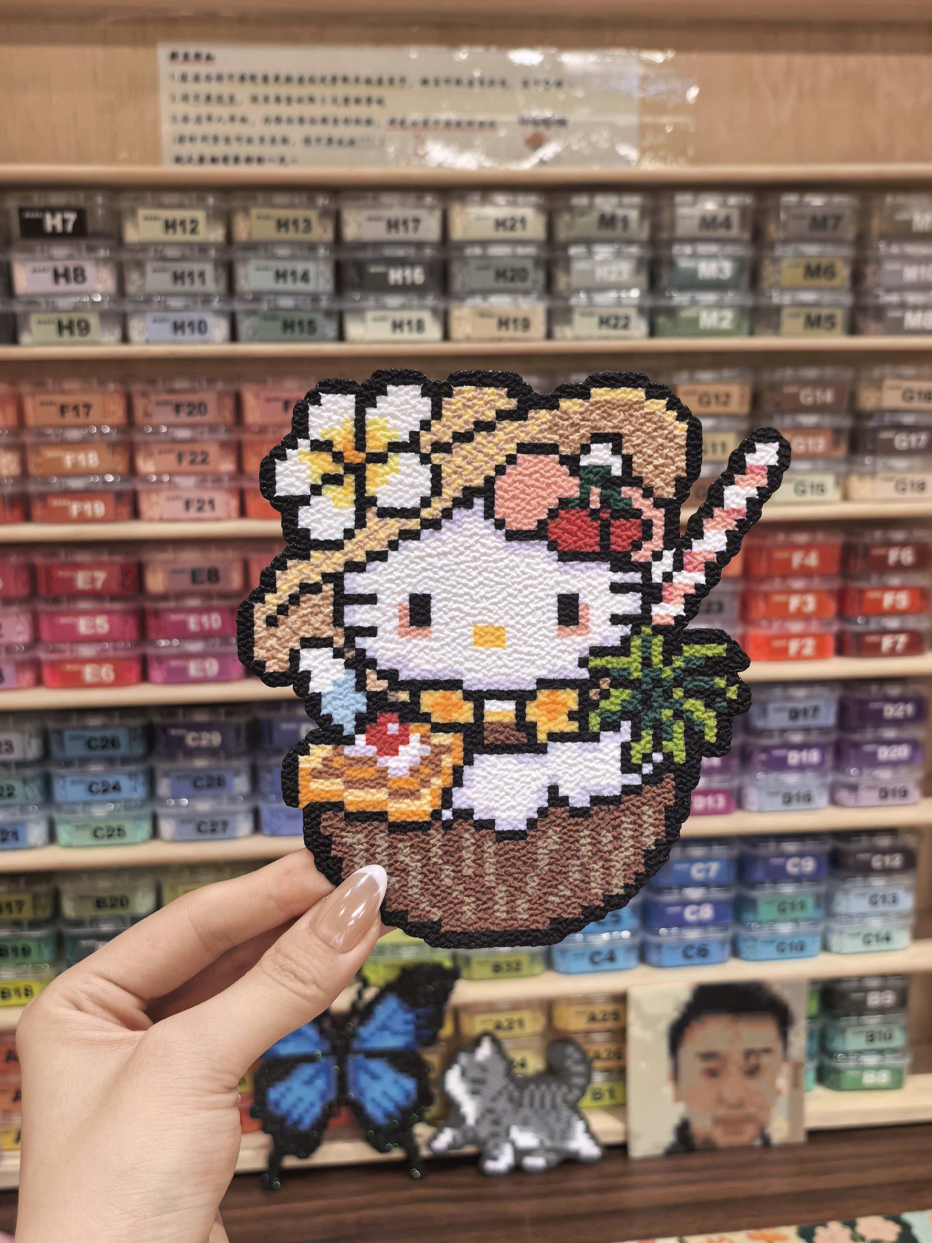 前拼豆女王作品纯享为什么是前因为现在的Queen已经是小静了🥺！ 