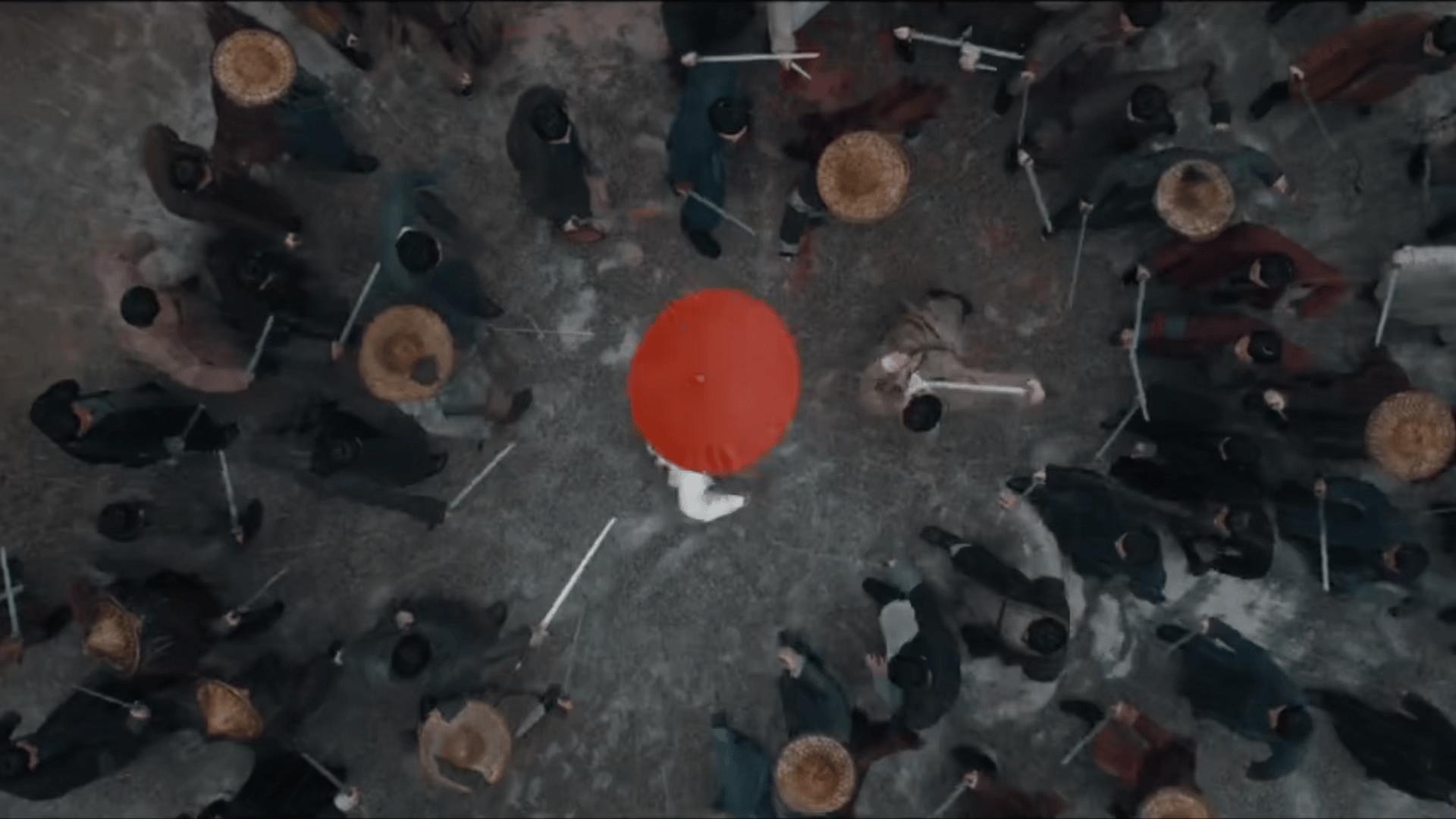 长安二十四计预约量破200万成毅谢淮安 红伞，是什么寓意？看过书的给讲讲 ​​​