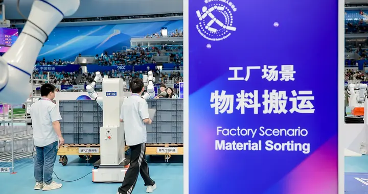 世界人形机器人运动会物料搬运项目金牌诞生 领智战队夺冠